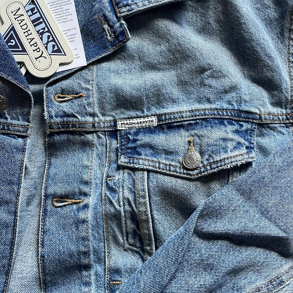 BNWT Madhappy x GUESS Denim Jean Jacket - Picture 3 of 6